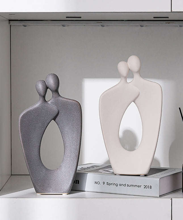 Figurka dekoracyjna ceramiczna wzór postaci