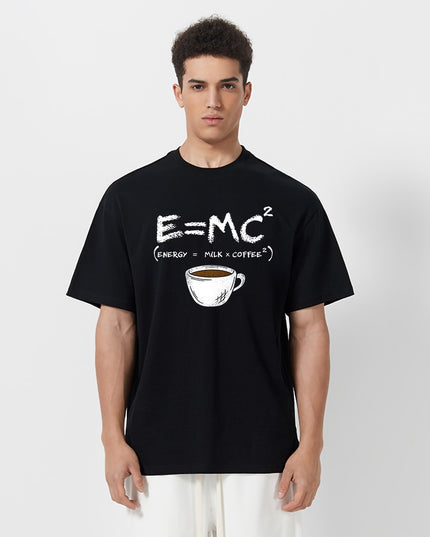 Męski T-shirt z nadrukiem