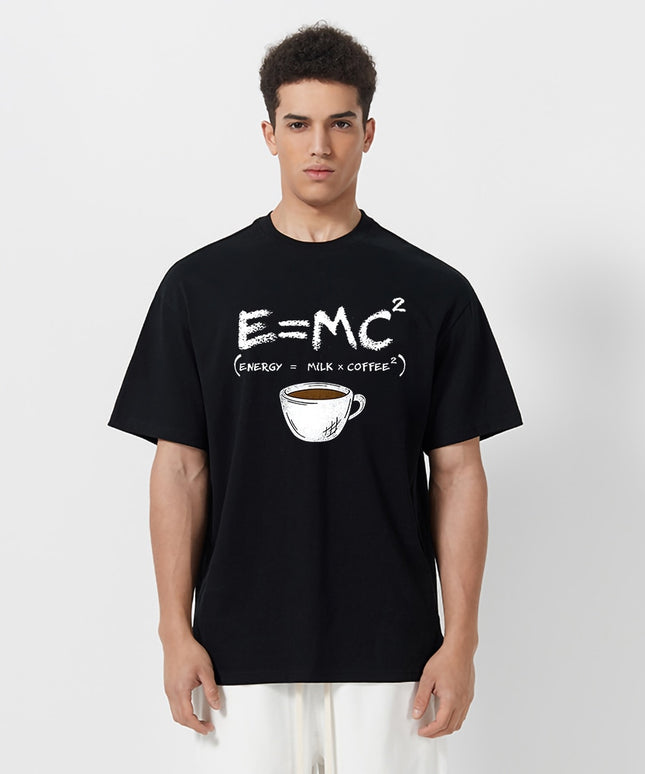 Męski T-shirt z nadrukiem