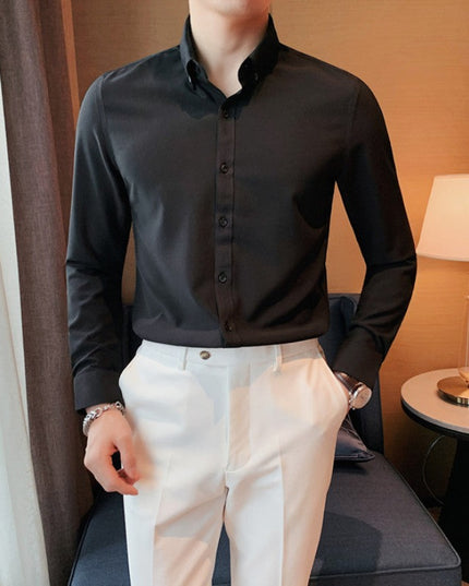 Męska koszula klasyczna o dopasowanym kroju