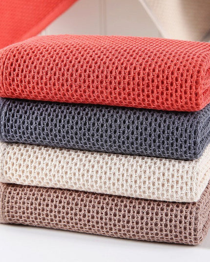 Ręcznik sportowy bawełniany struktura wafla