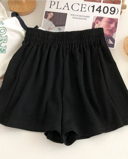 Damskie szorty o luźnym kroju z lekkiego materiału