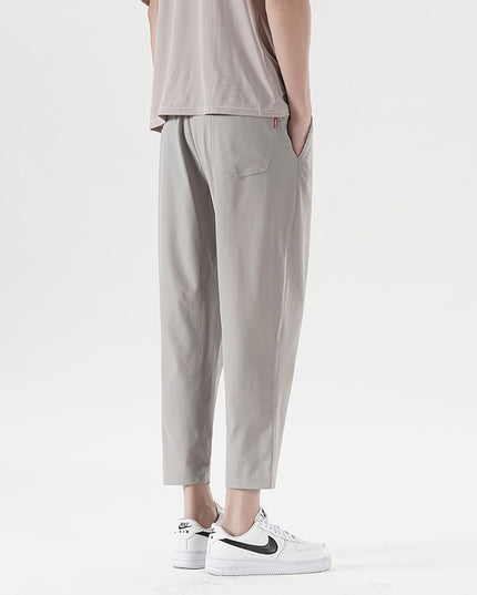 Męskie spodnie treningowe z szeroką nogawką