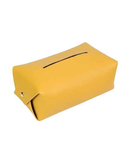 Pudełko na chusteczki skórzane klasyczny styl