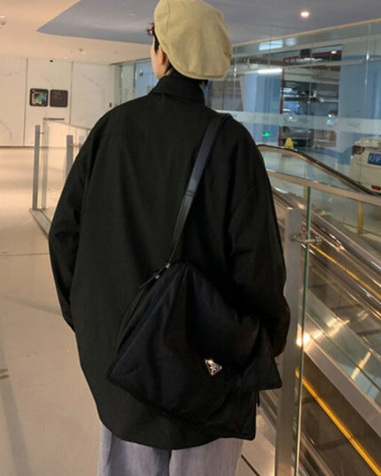 Męska koszula klasyczna o luźnym kroju