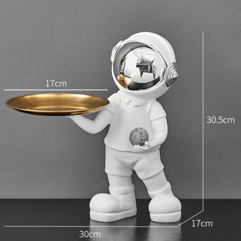 Figurka funkcjonalna astronauta z tacą