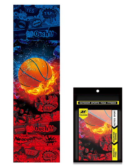 Ręcznik sportowy na siłownie z kolorowym nadrukiem