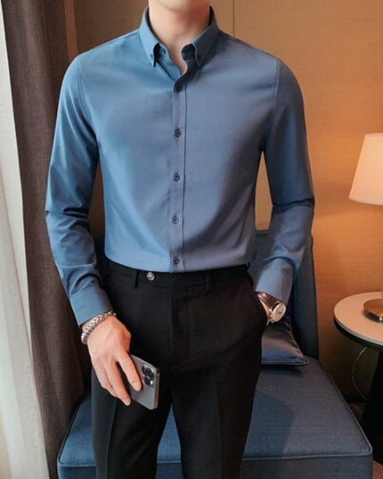 Męska koszula klasyczna o dopasowanym kroju