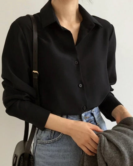 Damska klasyczna koszula z kołnierzykiem