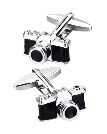 Spinki do koszuli w kształcie aparatu