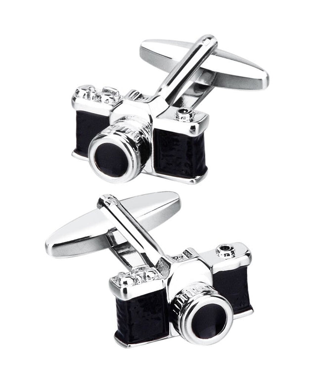 Spinki do koszuli w kształcie aparatu