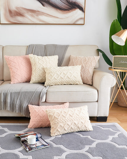 Poszewka na poduszkę z tłoczonym wzorem