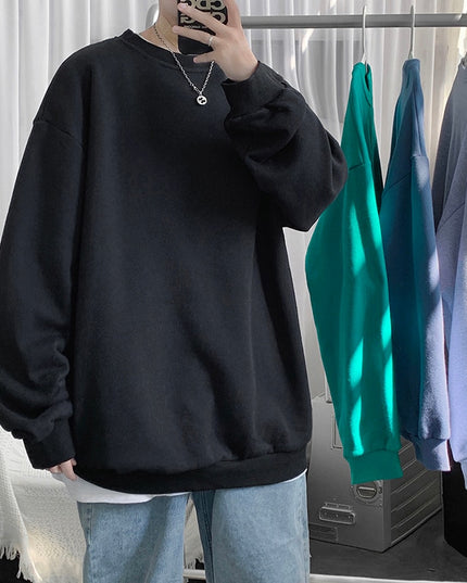 Męska klasyczna bluza bez kaptura