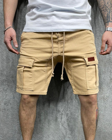 Męskie szorty z kieszeniami