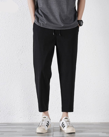 Męskie spodnie treningowe z szeroką nogawką