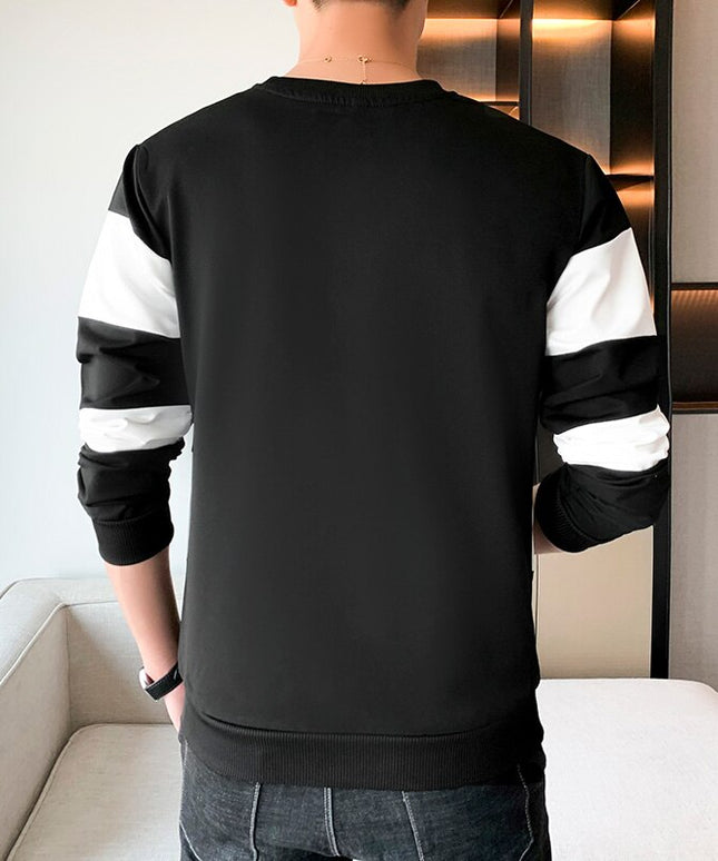 Męska elegancka bluza w paski