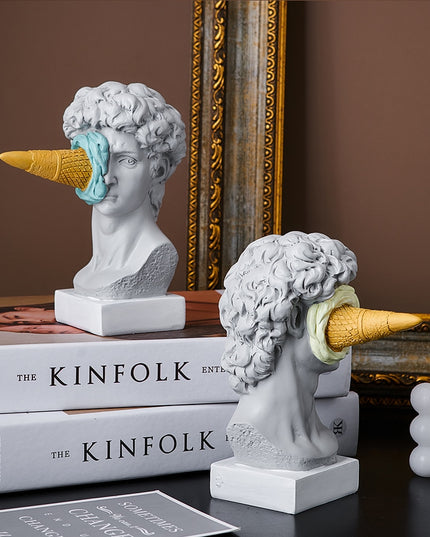 Figurka dekoracyjna posąg abstrakcyjny styl