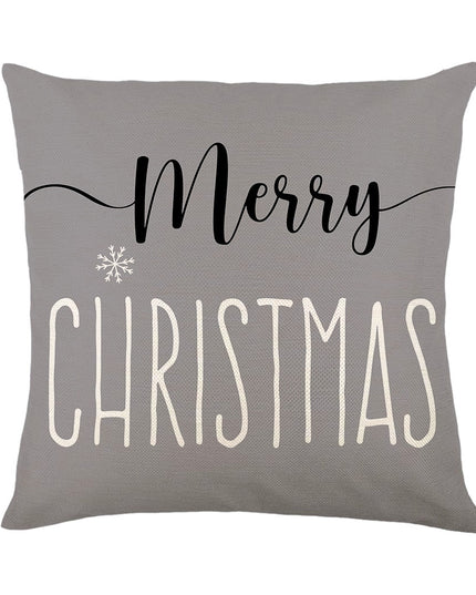 Poszewka na poduszkę ze świątecznym nadrukiem