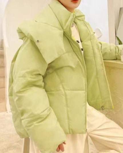 Damska kurtka zimowa o kroju oversize