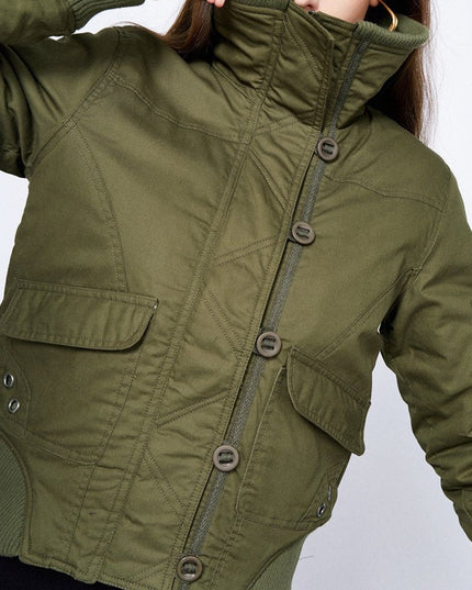 Damska kurtka przejściowa typu bomber