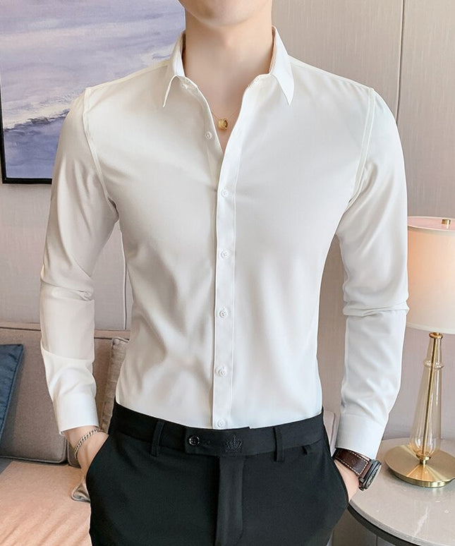 Męska koszula klasyczna o dopasowanym kroju