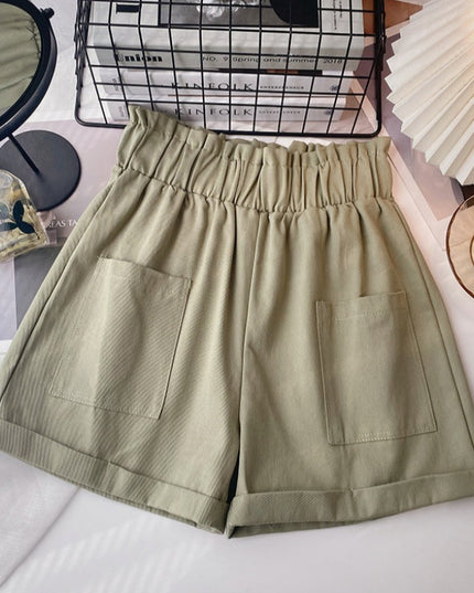 Damskie szorty z kieszeniami