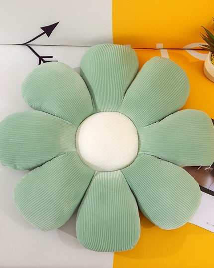 Poduszka dekoracyjna bawełniane siedzisko w kształcie kwiatu