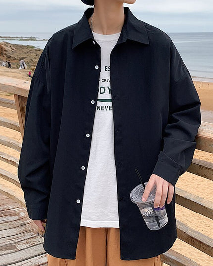 Męska koszula klasyczna o prostym kroju