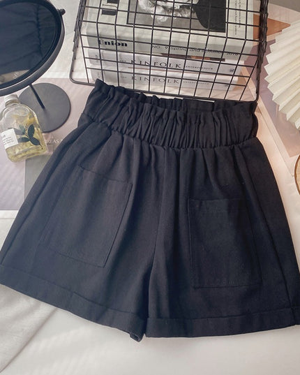 Damskie szorty z kieszeniami