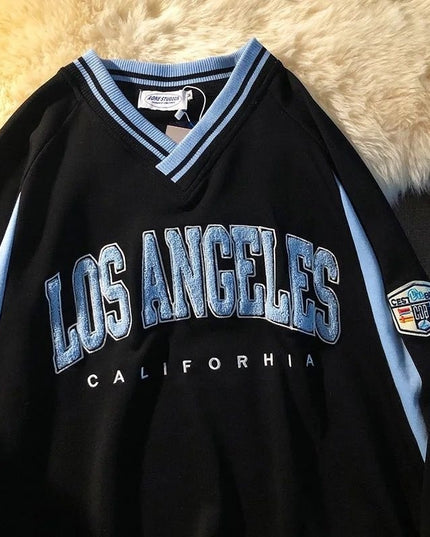 Damska bluza w amerykańskim stylu