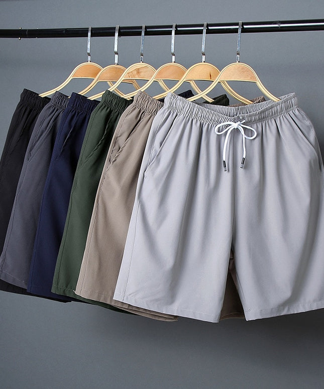 Męskie szorty sportowe z kieszeniami