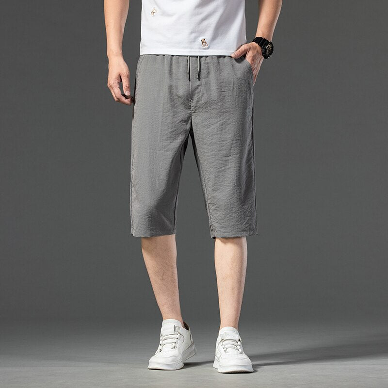 Męskie szorty bermudy do kolan