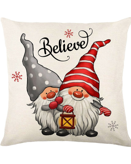 Poszewka na poduszkę ze świątecznym nadrukiem