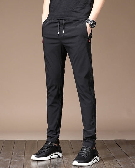 Męskie spodnie dresowe z prostymi nogawkami