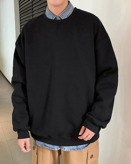 Męska klasyczna bluza bez kaptura