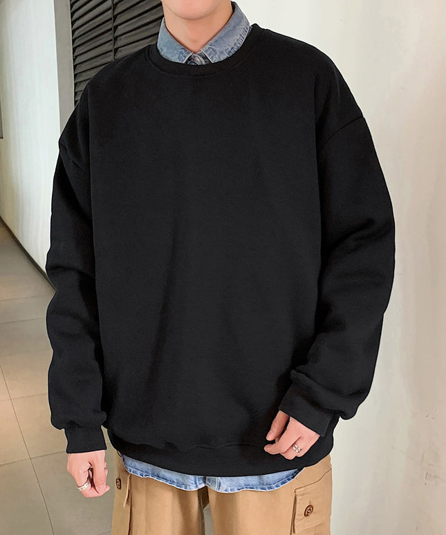 Męska klasyczna bluza bez kaptura