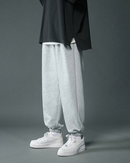 Męskie spodnie treningowe z dresowej tkaniny