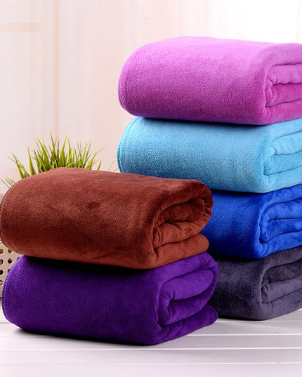 Ręcznik saunowy chłonny w jednolitych kolorach