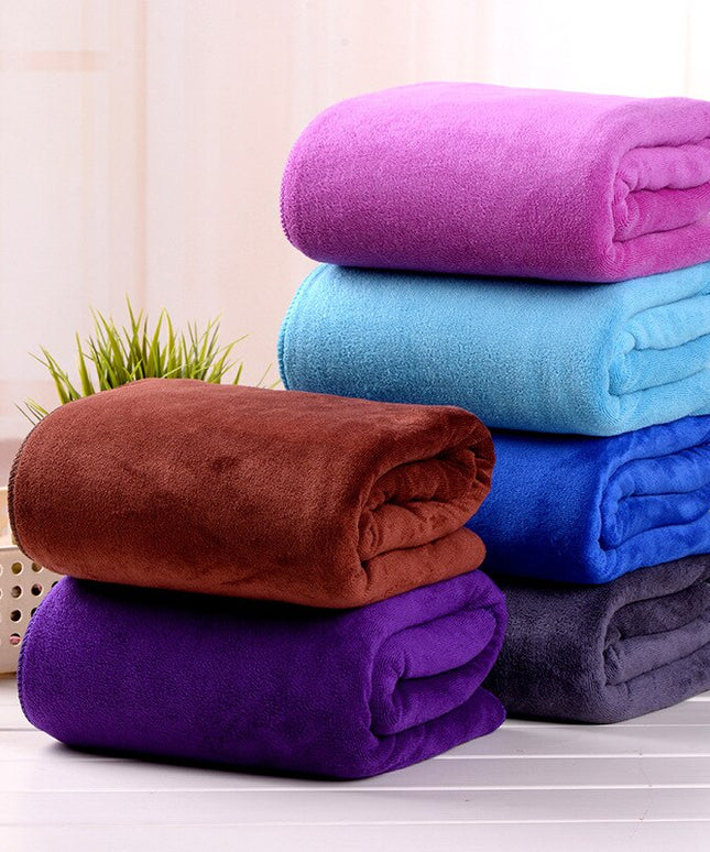 Ręcznik saunowy chłonny w jednolitych kolorach