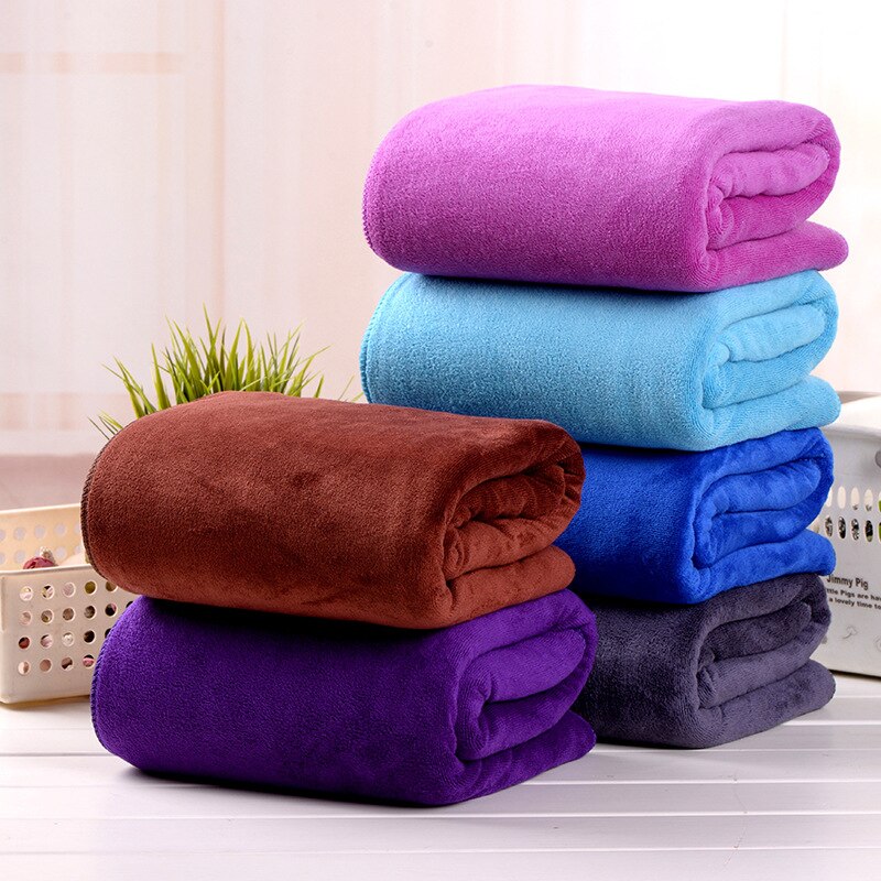 Ręcznik saunowy chłonny w jednolitych kolorach