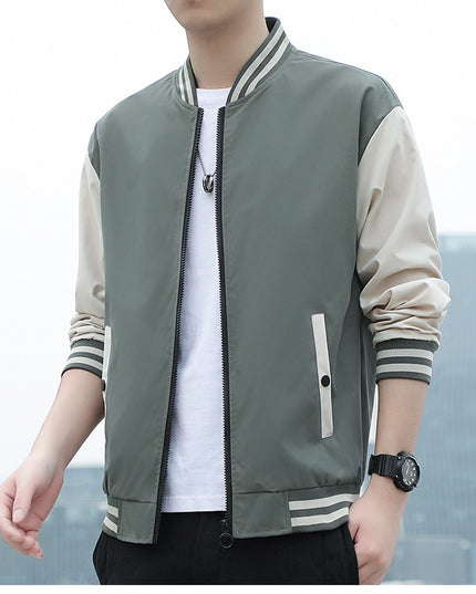 Męska kurtka przejściowa bomberka typu bejsbolówka