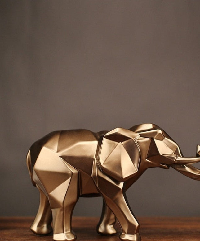 Figurka dekoracyjna elegancki design słoń