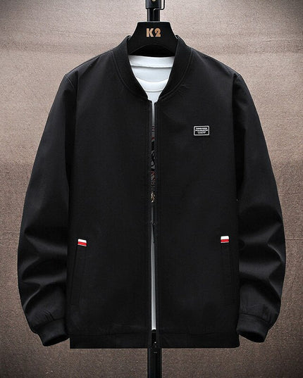 Męska kurtka przejściowa bomberka klasyczna o prostym kroju