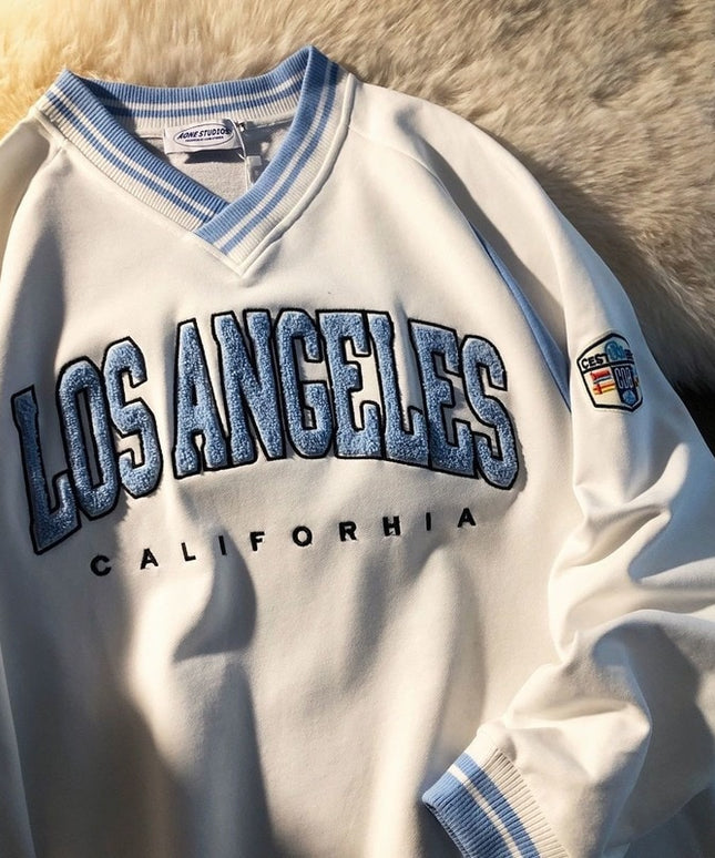 Damska bluza w amerykańskim stylu