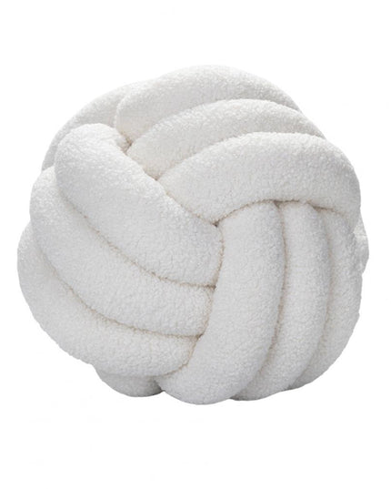 Poduszka dekoracyjna węzeł w jednolitych kolorach