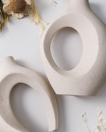 Wazon dekoracyjny oryginalny wzór 2 części