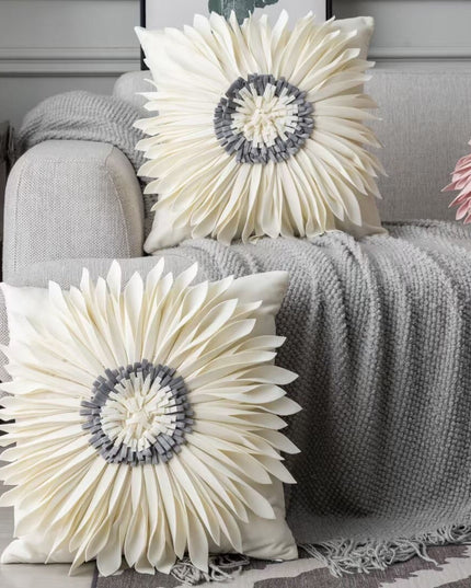 Poszewka na poduszkę dekoracyjna z efektem 3D w nowoczesnym stylu