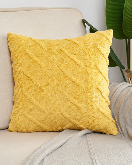 Poszewka na poduszkę z tłoczonym wzorem w pastelowych kolorach