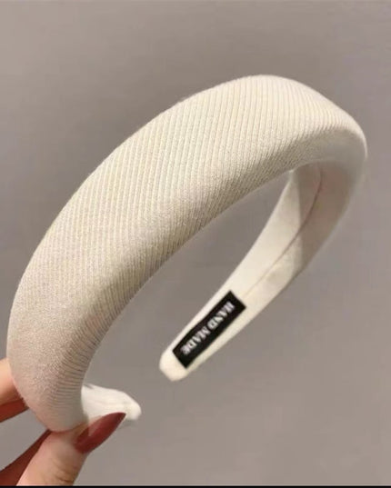 Opaska do włosów w pastelowych kolorach