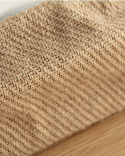 Pudełko na chusteczki tkane w brązowym kolorze